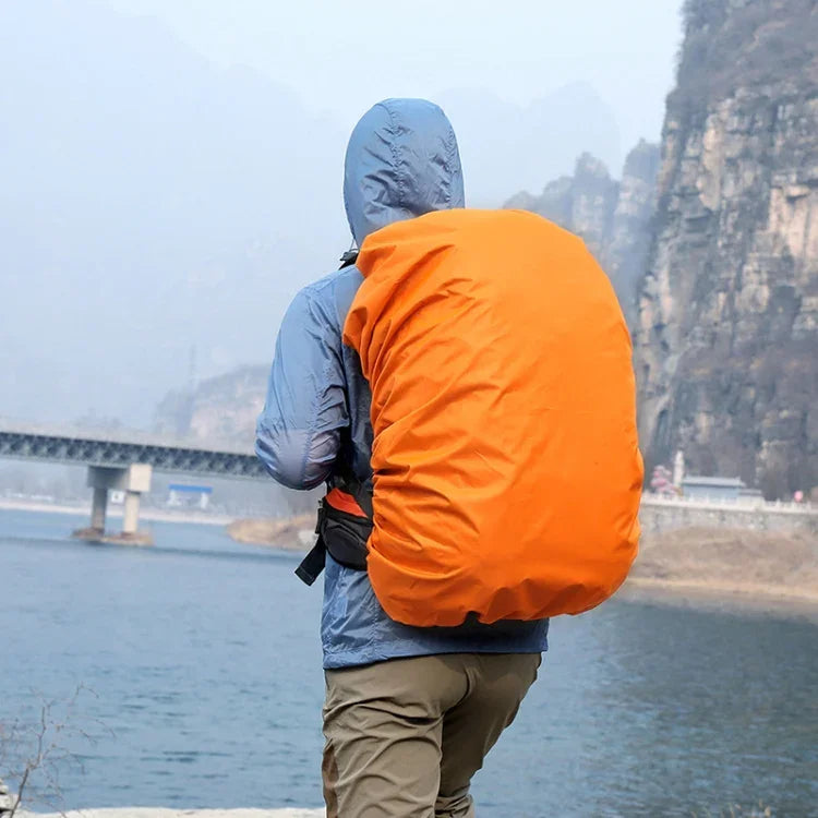 Adjustable Waterproof Dustproof Backpack  Rain Cover Portable Ultralight Protective Cover, 35L, 45L, 55-60L, 70L, 80L