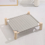 47x52cm Four Seasons Universal Removable And Washable Pet Bed Pet Nest, Small Yellow Duck, Small Color Triangle, Small Wooden Gray Bottom, Small White Cat Head, Small Wooden Alpaca, Small Blue Cat Head, Small Pink Square
