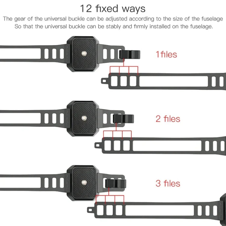 RCSTQ Universal Expansion Buckle for DJI Mavic Air 2 Pro / Femi FIMI Drone, Expansion Buckle