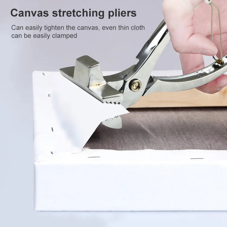 Chrome Canvas Stretching Plier Artist Framing Tool, Artist Framing Tool