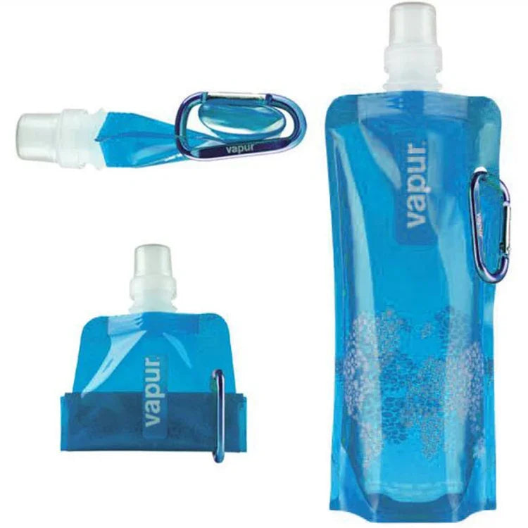 0.5L Portable Ultralight Foldable Silicone Water Bag Outdoor Sports Supplies Hiking Camping Soft Flask Waterproof Bag