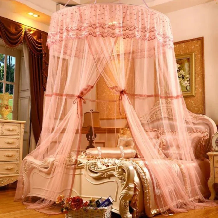 Dome Suspended Floor Mosquito Net, 1 Meter in Diameter