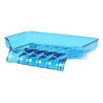 Colourful Suction Cup Drainage Soap Box