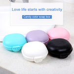 3 PCS Bathroom Dish Plate Case Home Shower Travel Hiking Holder Container Soap Box