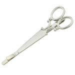 2 PCS simple hair ornaments personalized hair clips ornaments retro word folder headdress