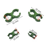 Rotary Buckle Gardening Plastic Bracket Support Universal Tube Clamp Plastic Buckle, 11 mm Diameter Pillar, 20 mm Diameter Pillar, 16 mm Diameter Pillar