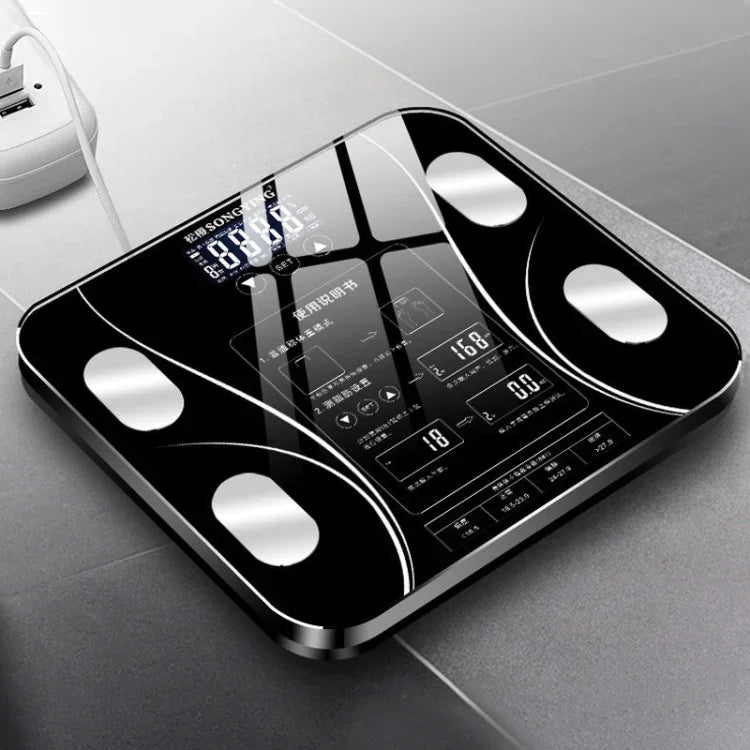 LCD Display Body Electronic Smart Weighing Scales Bathroom Scale Digital Human Weight Scales, Bathroom Scale