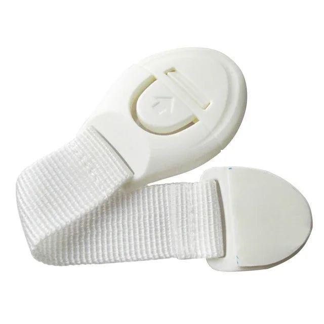 10 PCS/Lot Child Lock Protection Of Children Locking Doors For Children Safety Kids Plastic Lock, 10 PCS  White