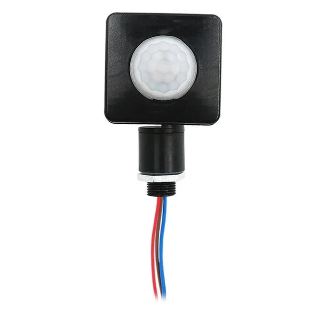 Automatic Security PIR Infrared Motion Sensor Detector Wall Spotlights Switch, 10mm, 12mm