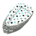 Baby Nest Bed Crib Portable Removable and Washable Crib Travel Bed Cotton Cradle for Children Infant Kids