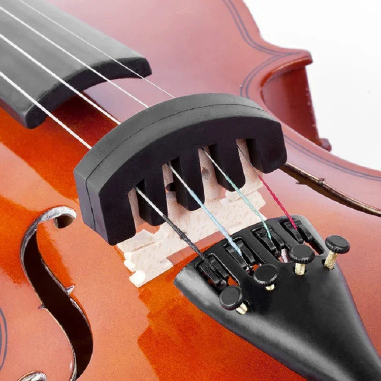 10 PCS Silicone Silencer Mute Equipment Sourdine for Violin