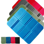 XPE Folder Camping Mat Folding Portable Small Cushion Moisture-Proof Waterproof Prevent Dirty Picnic Mat  Beach Pad, 38.5x27.5cm Blue, 38.5x27.5cm Fruit Green, 38.5x27.5cm Orange
