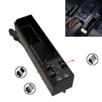 Car Seat Storage Box With Cable Car USB Charger, 2-wire, 3-wire, 2-wire + Storage Box