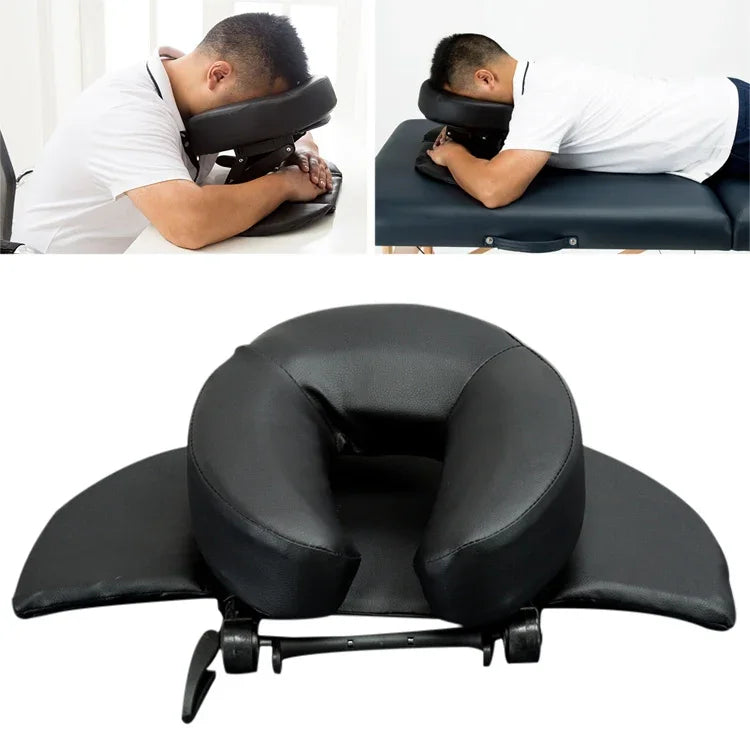 Adjustable Headrest Face Pillow Family Massage Beauty Cradle Rest Pad For Desk