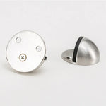 2pcs/pack Stainless Steel Door Stop Free Punch Door Top Cabinet Hardware Accessories, Door Stop Free Punch