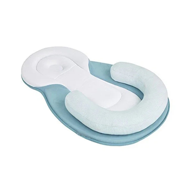Baby Pillow Infant Newborn Mattress Pillow Baby Sleep Positioning Pad Prevent Flat Head Shape Anti Roll Pillows