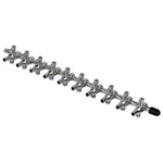 Fish Tank Oxygen Pipe Stainless Steel Distributor Oxygen Regulating Valve, One Head, Two Heads, Three Heads, Four Heads, Five Heads, Six Heads, Eight Heads, Ten Heads