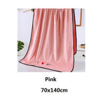 Soft Thick Absorbent Fiber Couple Large Bath Towels, 70x140cm