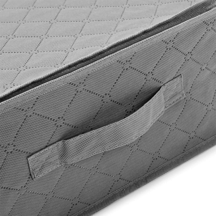 Non-Woven Bed Storage Box Foldable Quilt Clothes Dust-Proof & Moisture-Proof Storage Bag, 97x33x15cm