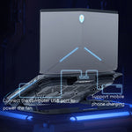 Suohuang Notebook Cooler Gaming Notebook Cooling Base Notebook Exhaust Fan Bracket