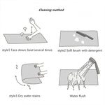 Imitation Fur Household Living Room Plush Carpet Yoga Floor Mat Decoration, 60cm, 80cm, 90cm, 100cm