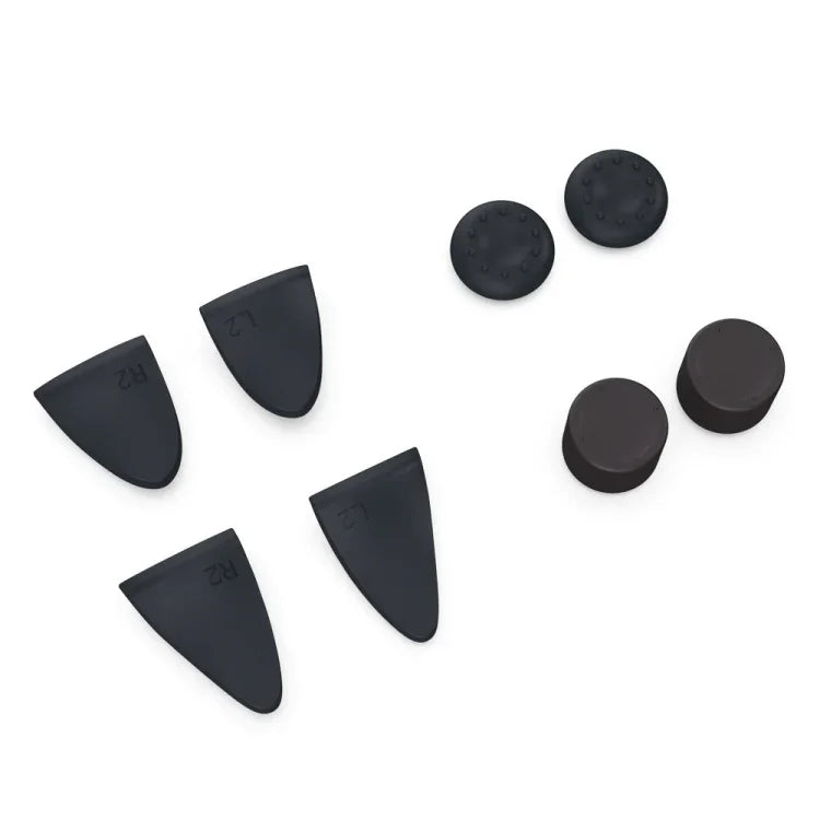 2 Sets 8 in 1 Handle Trigger Button + Rocker Cap Suitable For PS5, 8 in 1 Handle Trigger Button