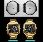 SKMEI 1392 Multi-Function Outdoor Sports Watch Business Double Display Waterproof Electronic Watch