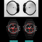 SKMEI 1452 Outdoor Sports Electronic Watch Multifunctional Waterproof Watch, Red, Blue, Black, Golden, Apricot, ArmyGreen