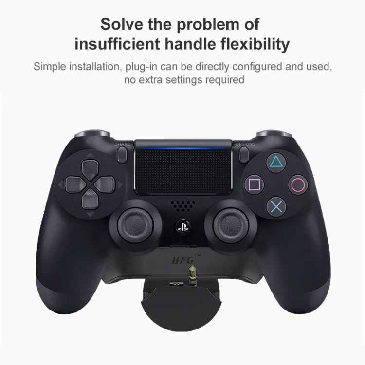 Heart For Game Controller Rear Side Key Connecting Plate Additional Buttons On The Back Connect The Rear Extension Unit For PS4, 2