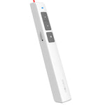 Deli 2.4GHz Laser Page Turning Pen Rechargeable Speech Projector Pen, 2802PL (White), 2802PL (Black), 2802L (White), 2802L (Black)