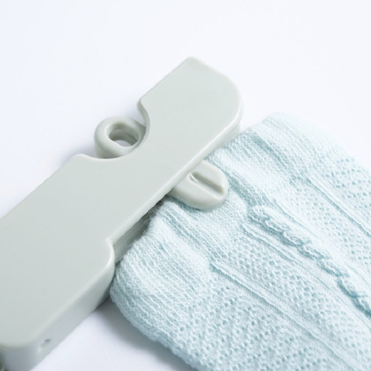 Travel Foldable Portable Clothes Hanger Household Anti-Skid And Windproof Clothes Hanger, Dark Blue, Pink, Off-white, Light Green