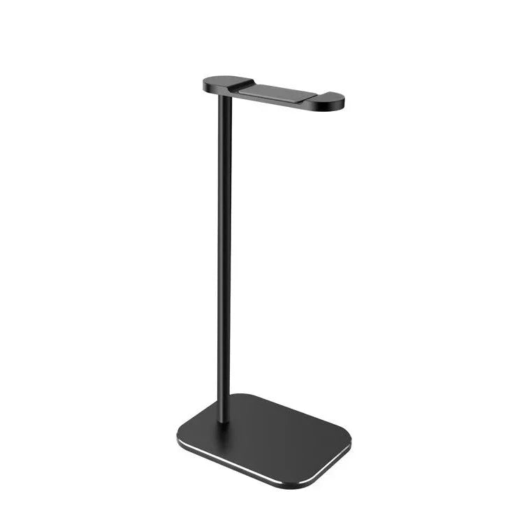Z9 Headset Aluminum Alloy Bracket Internet Cafe Headset Display Stand, black, Silver, Rose Gold