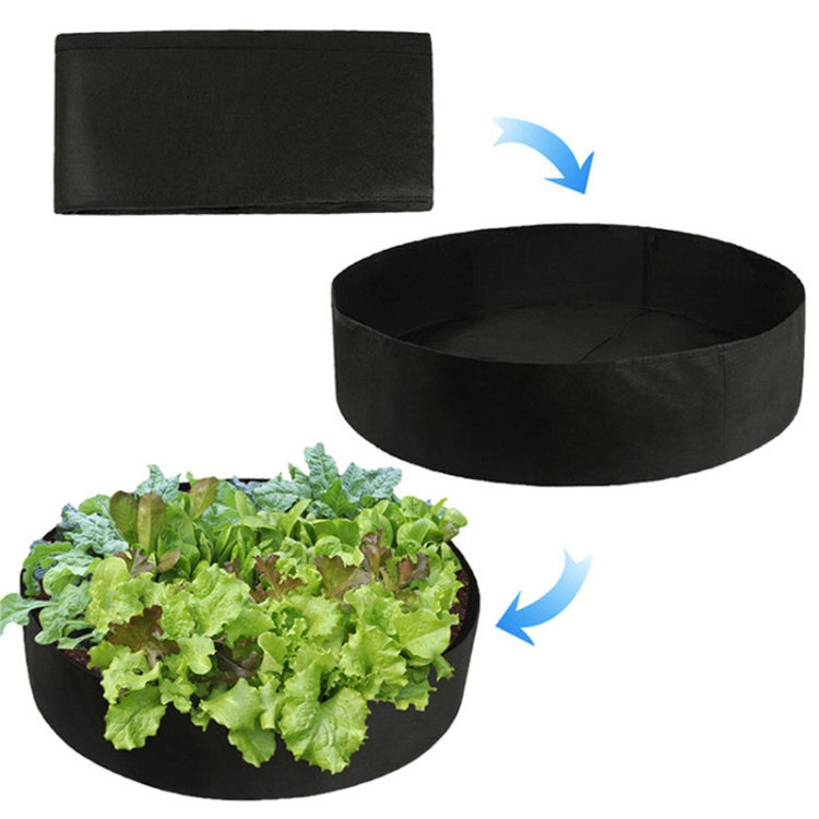 Felt Planting Barrel Indoor Outer Round Plant Bag Non-Woven Seedling Bag, 50x20cm 40L, 60x20cm 56L, 70x30cm 115L, 80x30cm 150L, 90x30cm 190L, 120x30cm 340L, 127x30cm 380L