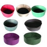 Felt Planting Barrel Indoor Outer Round Plant Bag Non-Woven Seedling Bag, 130x30cm 400L