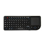 A8 Mini Wireless Mouse And Keyboard With Laser Touchpad Keyboard, English White Backlight, English Colorful Backlight