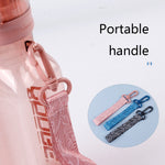 DOOGE Outdoor Travel Sports Water Cup Student Portable Plastic Cup, 700ml