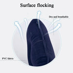 Anti-Decubitus Inflatable Cushion Pregnant Women Elderly Health Care Cushion,Style: Square Blue, Square Blue