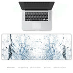 Marbling Wear-Resistant Rubber Mouse Pad, 300x800x4mm, 400x900x2mm, 400x900x3mm