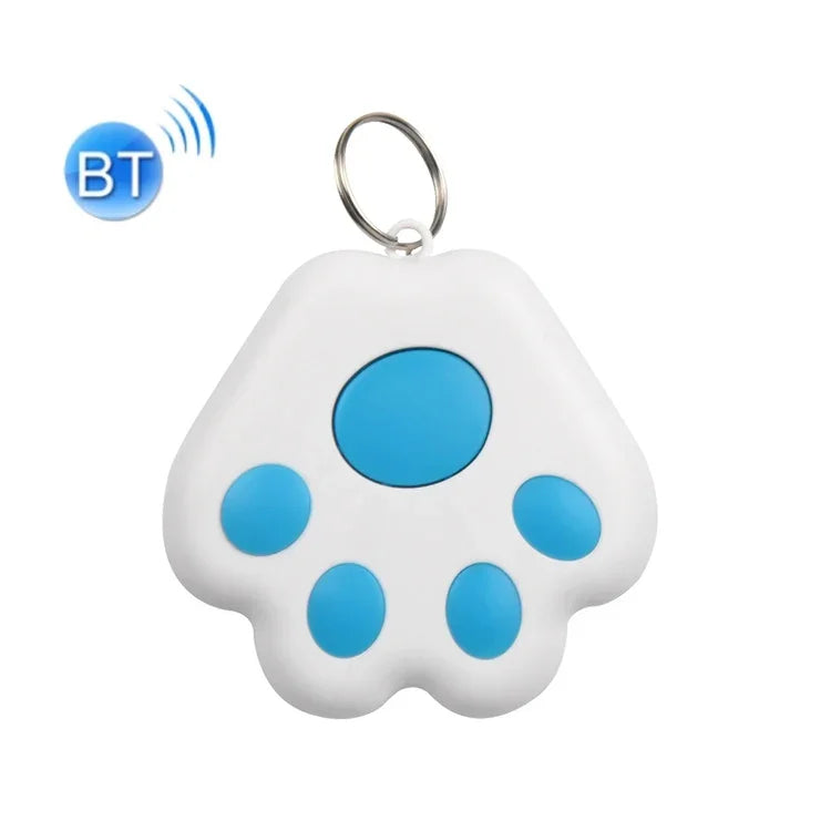 2 PCS HYC-09 Dog Paw Bluetooth Anti-Lost Device Pet Tracking Locator Keychain Smart Search Two-Way Alarm, Dog Paw Light Blue, Dog Paw Green, Dog Paw Pink, Dog Paw Red, Dog Paw Dark Blue, Dog Paw Dark Gray, Dog Paw Black, Dog Paw White