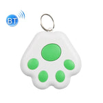 2 PCS HYC-09 Dog Paw Bluetooth Anti-Lost Device Pet Tracking Locator Keychain Smart Search Two-Way Alarm, Dog Paw Dark Blue, Dog Paw Dark Gray, Dog Paw Black, Dog Paw White, Dog Paw Light Blue, Dog Paw Green, Dog Paw Pink, Dog Paw Red