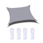 Outdoor Garden Sunshade Sail Waterproof Anti-UV Canopy, Size: 2m x 2.5m, 2m x 2.5m