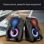 USB Wired Computer Speaker Home Desktop Game Audio, 1053