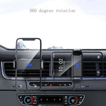 Vehicle-mounted Intelligent Induction Electric Mobile Phone Holder Car Air Outlet Navigation Frame, JK-690