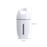 BD-MD1 Car Home USB Plug-In Air Purifier Colorful Lighting Humidifier, Pink, Blue, Green