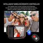 SC002-12 4K Outdoor Sports Camera WiFi Diving Waterproof Mini Camera, Black