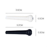 100 PCS Plastic Conical Cone String Nail for Guitar
