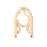 3pcs Portable Travel Folding Hanger Multi-Function Plastic Drying Rack, 3pcs Pink, 3pcs Green, 3pcs Beige, 3pcs Blue