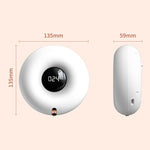 ZC01 Intelligent Wall-Mounted Hand Washing Automatic Soap Dispenser Induction Foamer, ZC01 White