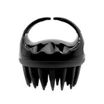 Round Hair Washing Brush Silicone Wet & Dry Multipurpose Massage Brush, Pink, Purple, Green, Black, Blue, Red, Yellow, Grey
