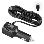 H519 Car Charger Driving Recorder Power Cord Dual USB With Display Charging Line, Specification:, Mini Straight, Mini Right Elbow